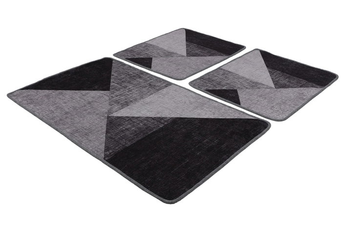 Mijölnir Juego de alfombrillas de baño Phell Multicolor